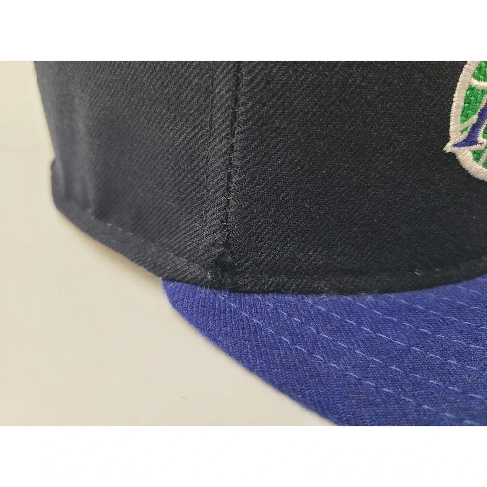 Vintage Dallas Mavericks New Era 59Fifty Pro Model Fitted 6 3/4 Hat Cap Wool NBA